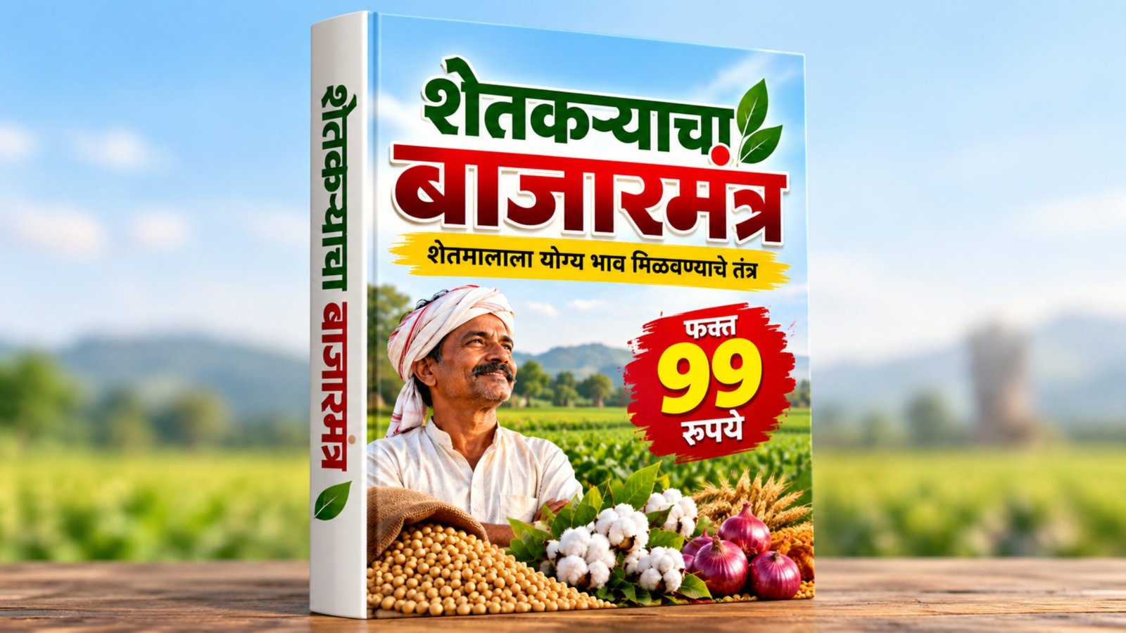 शेतकऱ्याचा बाजारमंत्र कव्हर